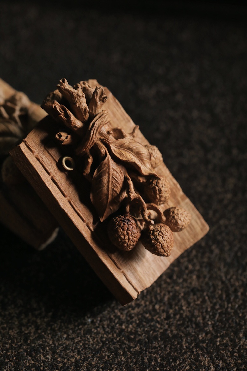 老山檀香插老山檀手工雕刻香气清幽淡雅质朴静守一窗馨香拥一怀诗韵