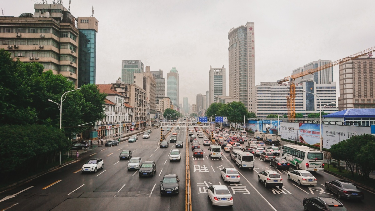 武汉-解放大道 -sony xperia拍摄