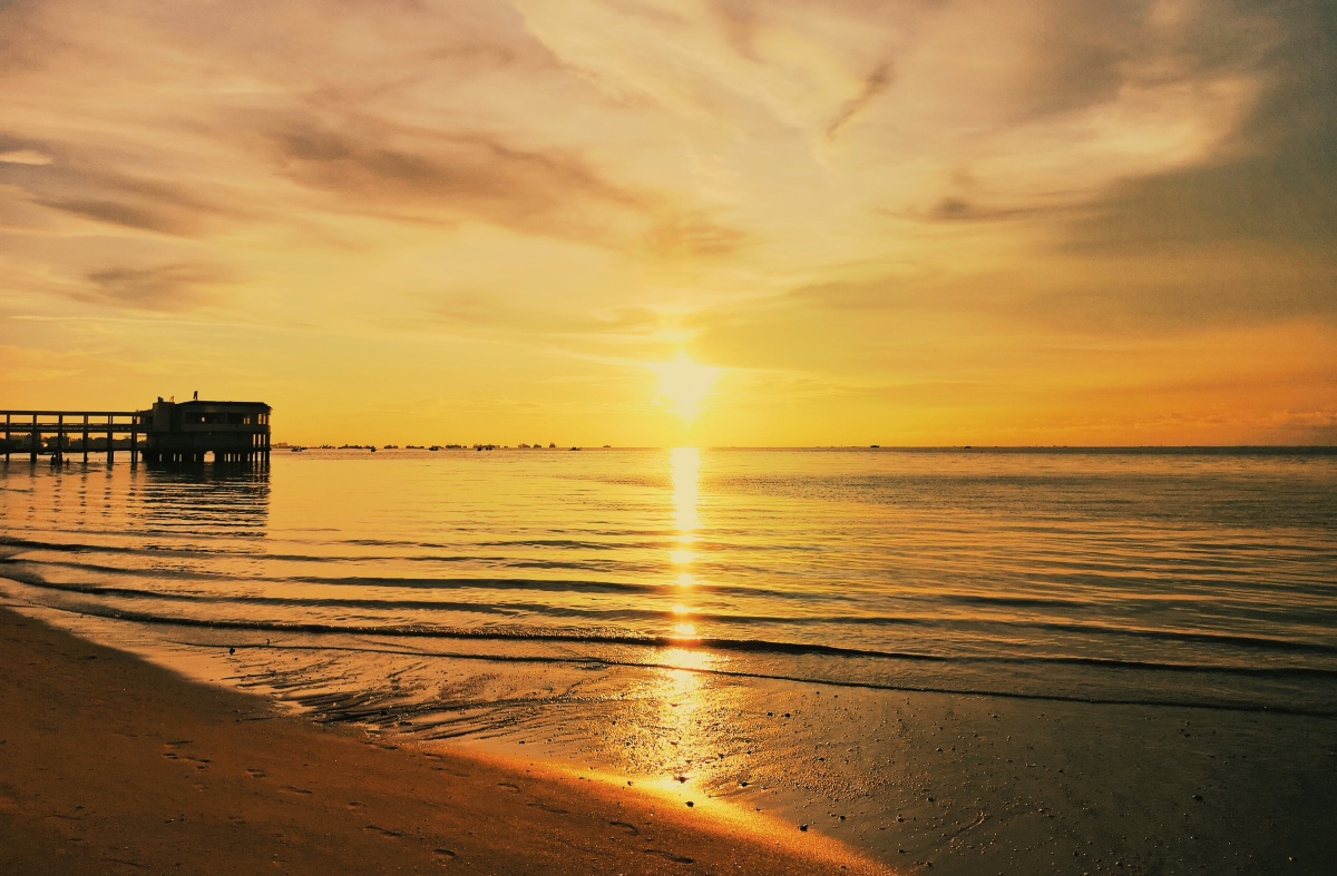 海边晚霞 - xumingrun - 图虫网 - 优质摄影师交流社区