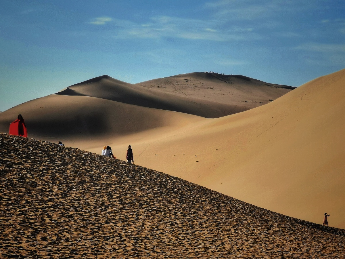 沙漠行手机摄影