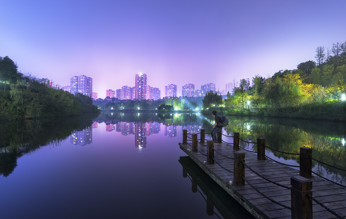 自贡南湖公园