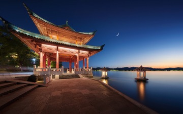 夜上西湖