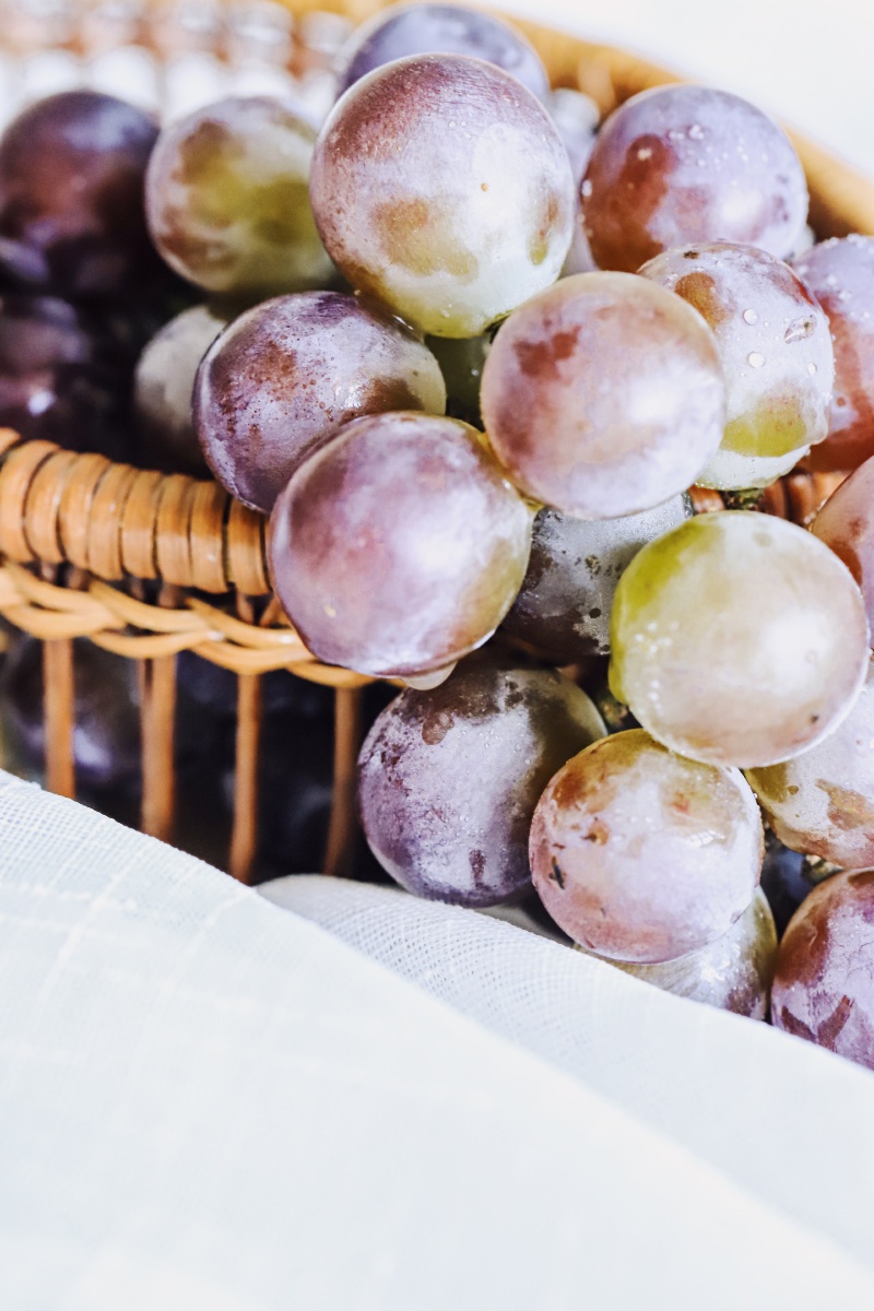 一小串葡萄带来的一串小欢喜