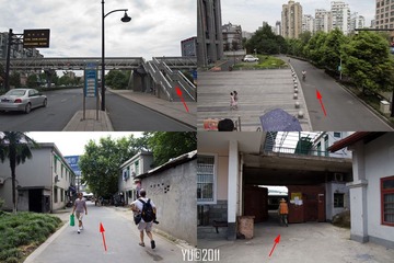 杭州城内的绿皮火车