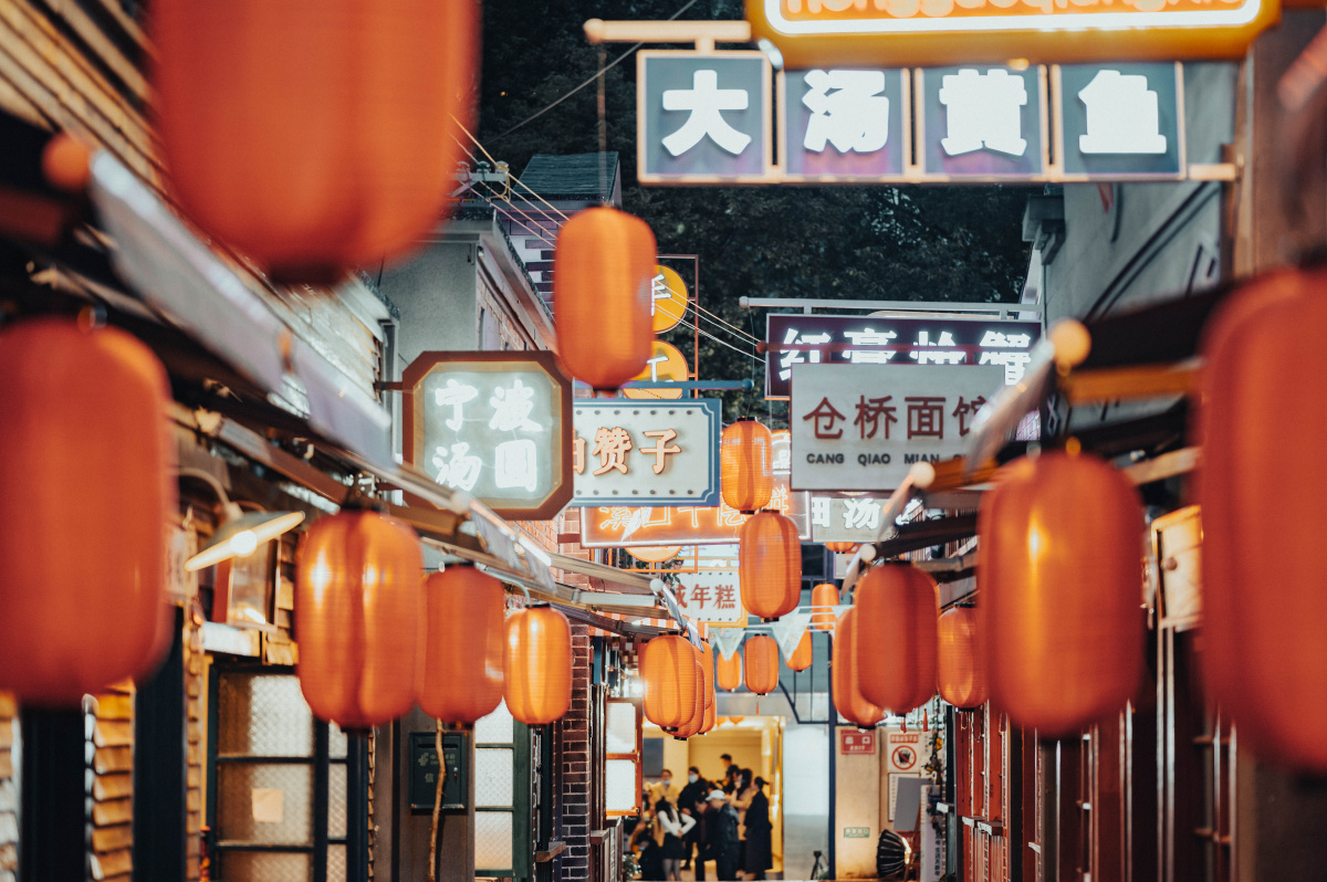 宁波渔轮厂弄堂2怀旧时光复古街拍