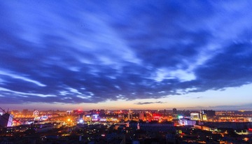 大美榆林-老城区夜景
