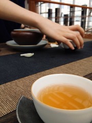 手茶