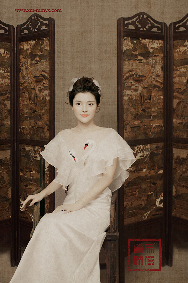 特别喜欢孙郡所以模仿了一些中国风作品