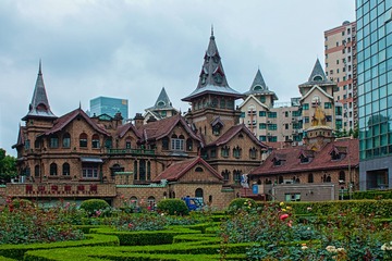 学校一角