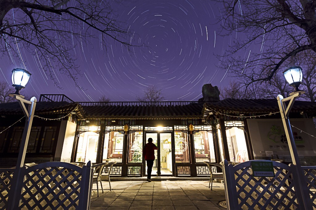 3月,很用心的一次星轨