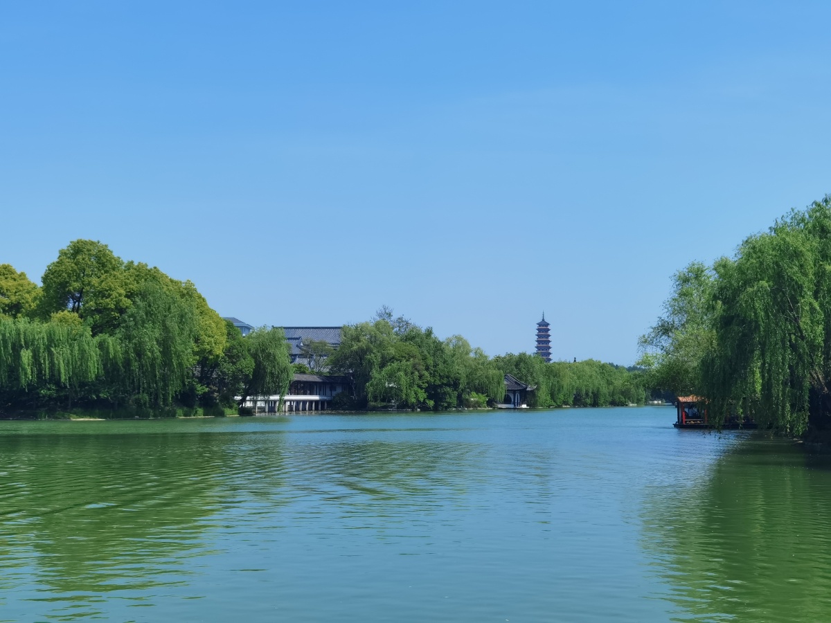 烟花三月下扬州瘦西湖美景