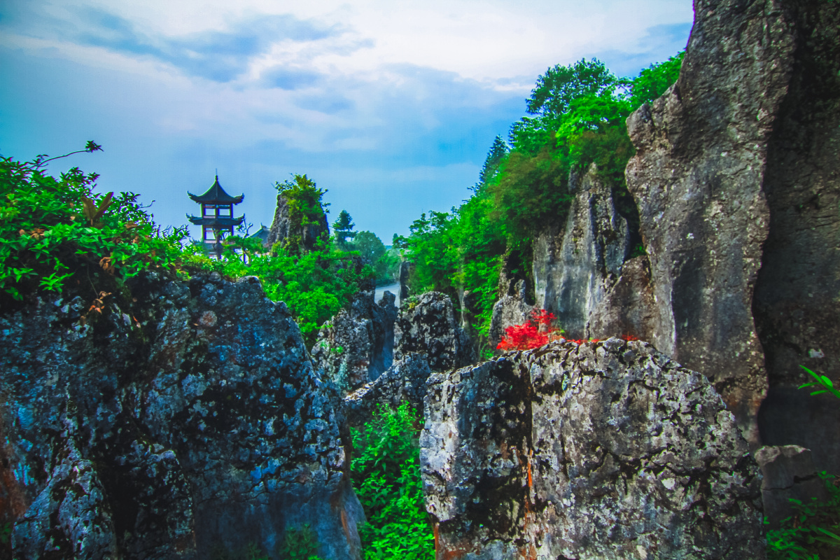 华蓥山石林
