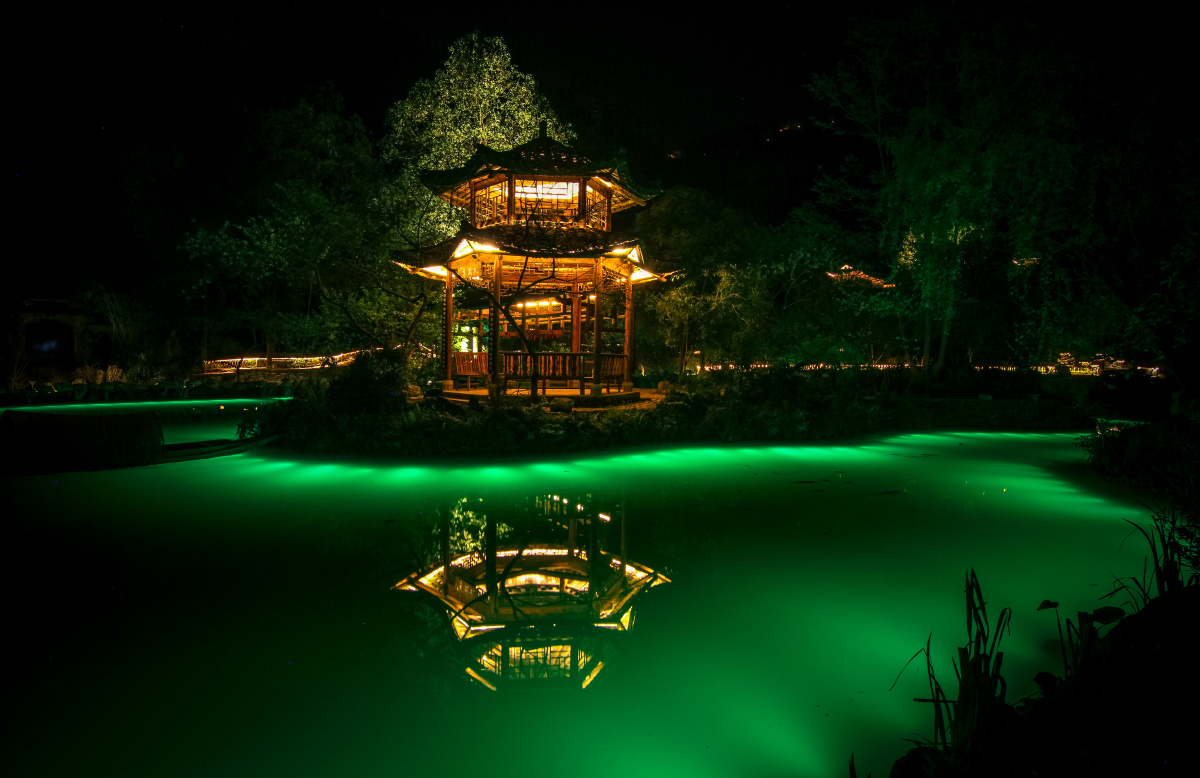 夜游中国酉阳桃花源 - 胡文凯hdr - 图虫