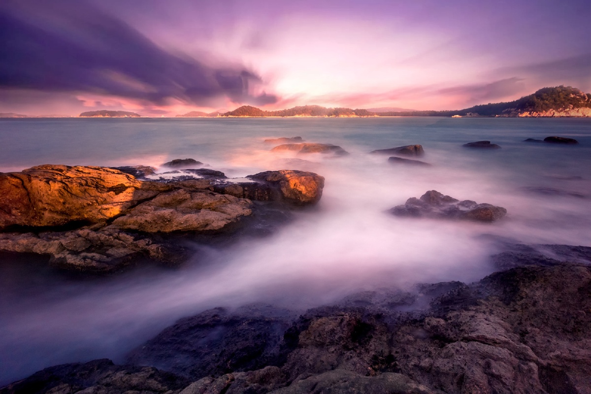 柔涛绕礁石 - 林的边际 - 图虫