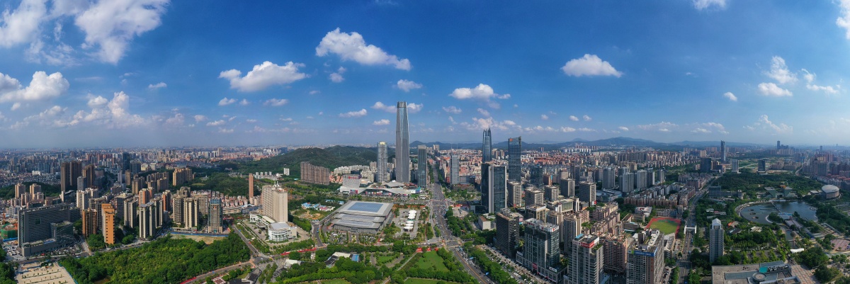 东莞中心区全景