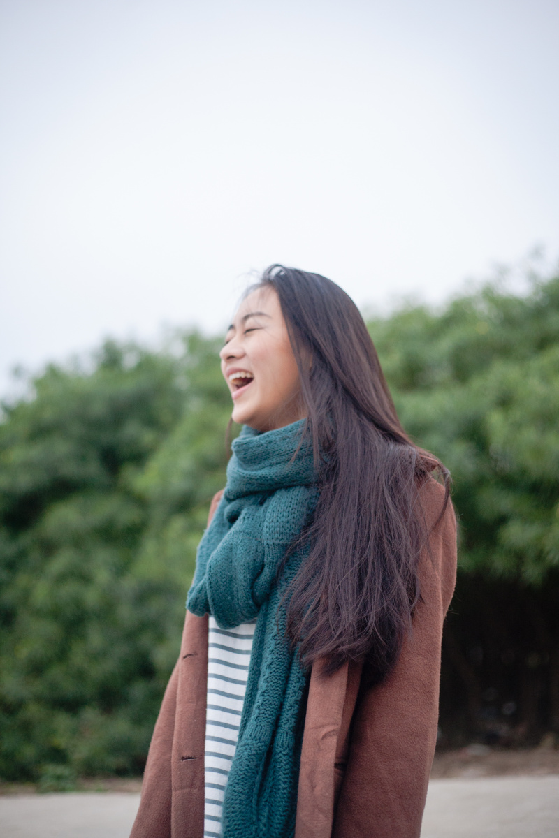 漂亮的让我面红的可爱女人