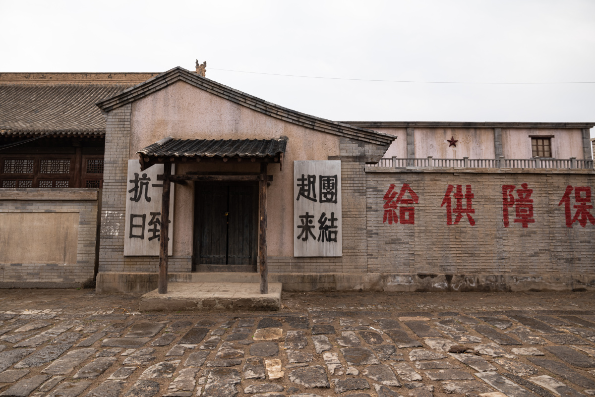 杀虎口景区的影视基地