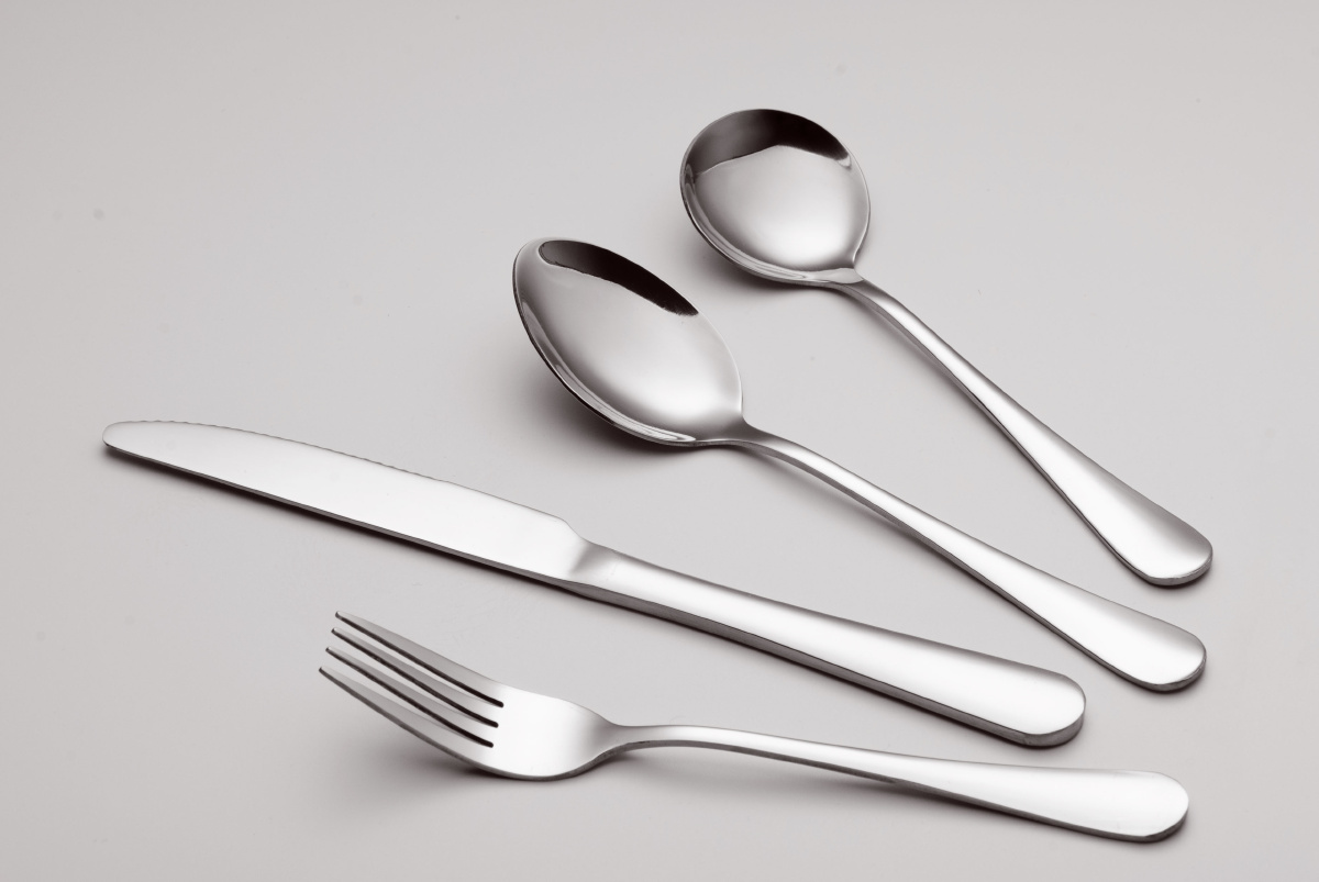 静物——不锈钢餐具