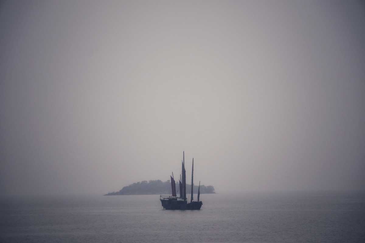 孤帆远影碧空尽