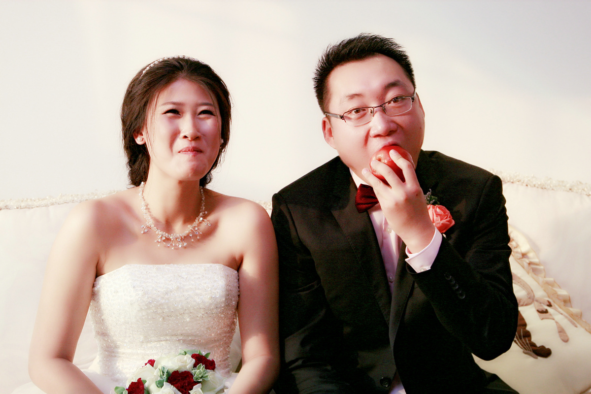 131102柔柔的新娘坏坏的新郎