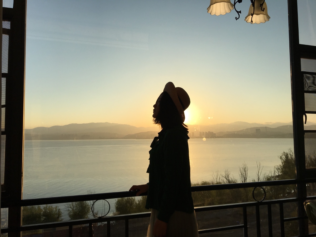 一组旅行自拍原片,by iphone6s,大理2018.3月.