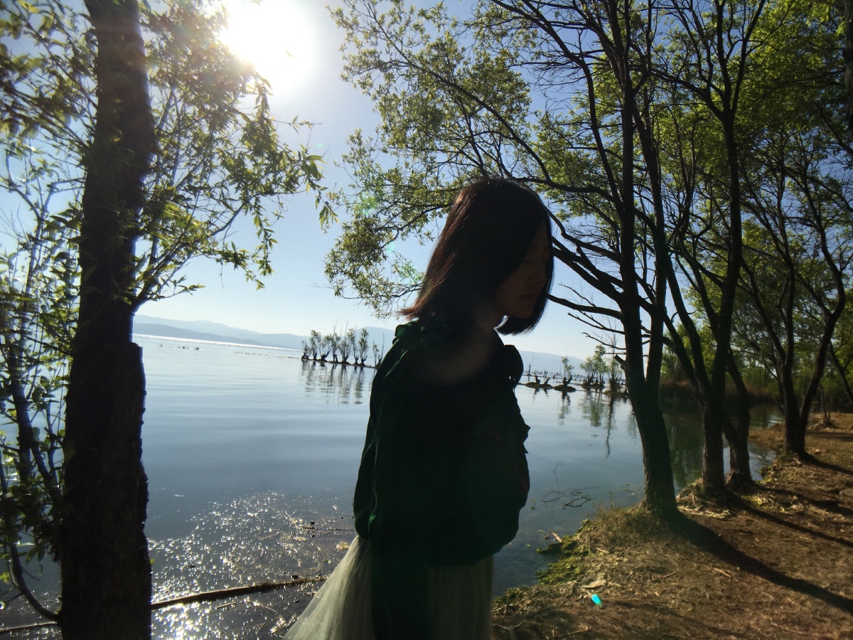 一组旅行自拍原片,by iphone6s,大理2018.3月.