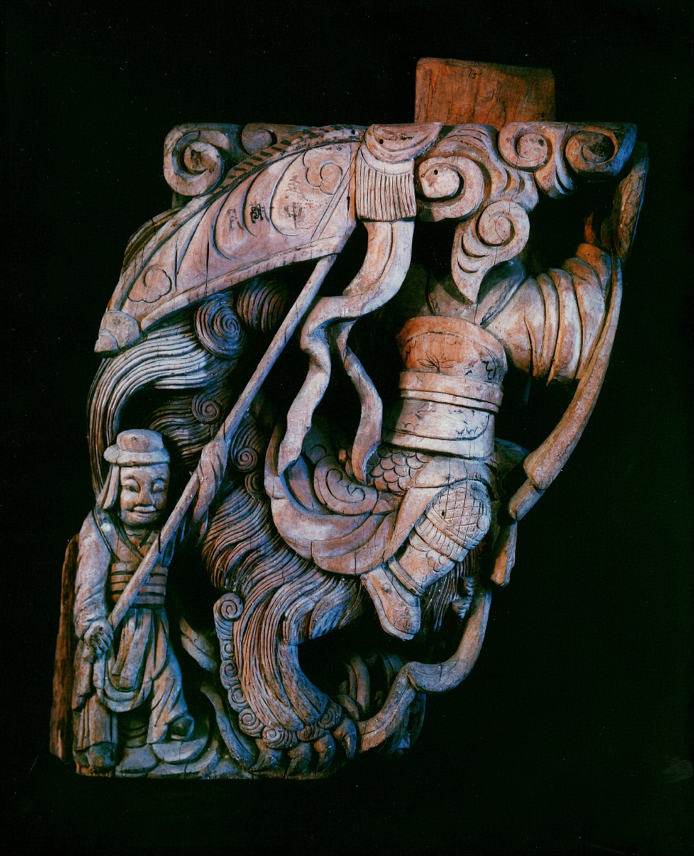 810大画幅彩色相纸直拍——20200908古建筑牛腿