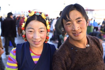 Pilgrims from Nagchu