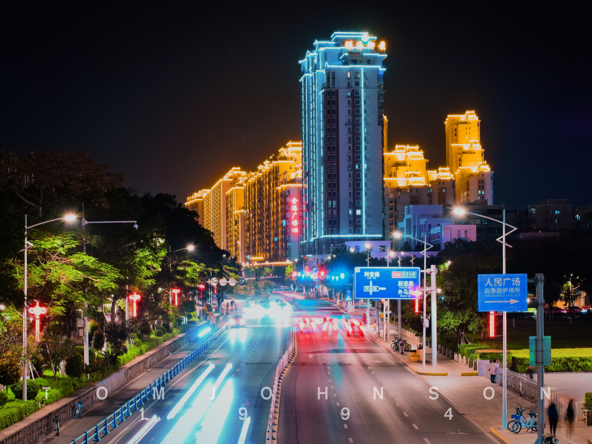 用心之作|汕头海滨路&人民广场霓虹之夜 shot on xiaomi 5s & iphone