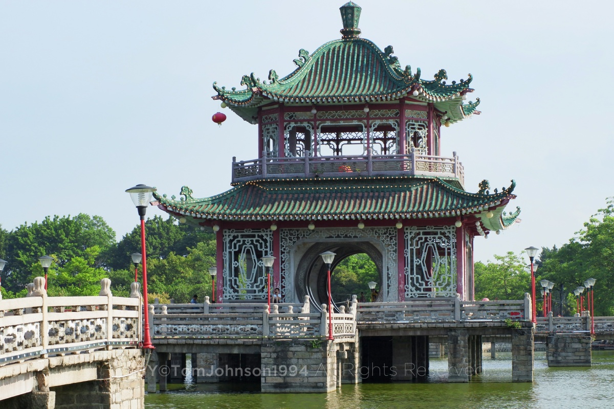 走拍揭阳榕江西湖公园