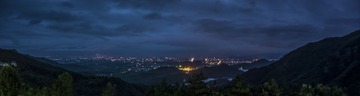 浦江县夜景