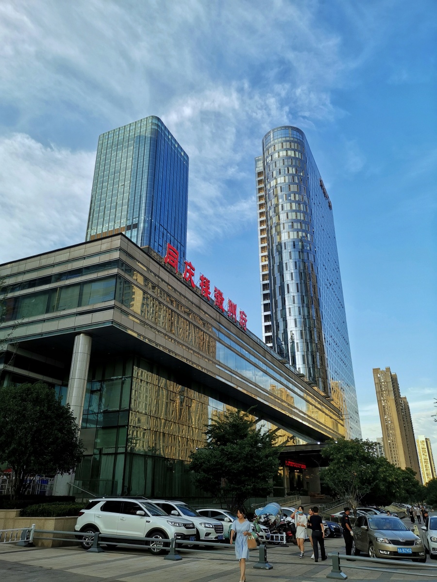 合肥政务区的高楼大厦