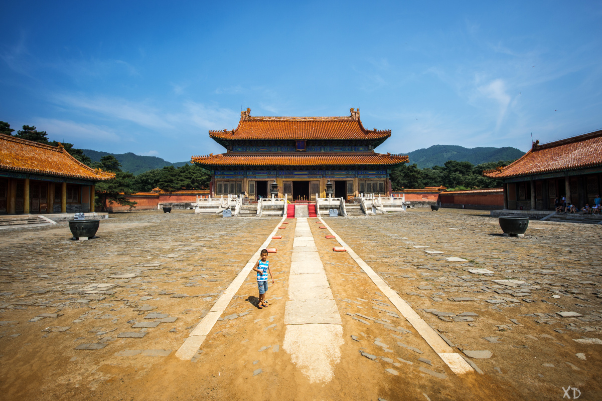 【河北 遵化 清东陵】孝陵隆恩殿,这里曾经是清朝历代皇帝祭祀顺治的