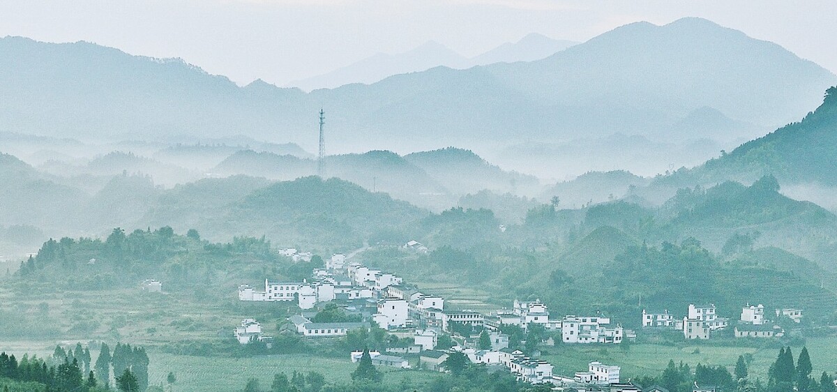 画里乡村,[小米2S,2014年6月拍于安徽省祁门燕山.]