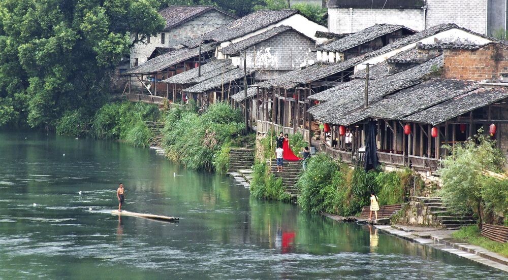 古码头,小米2S2014年8月23日拍于江西省景德镇市瑶里古镇.加snapseed后期.