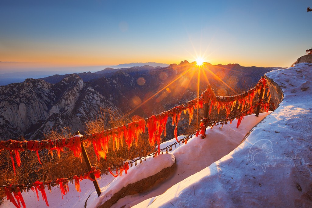 冬日华山
