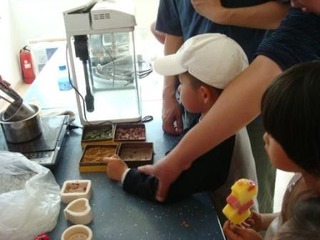 现场手工制作香皂