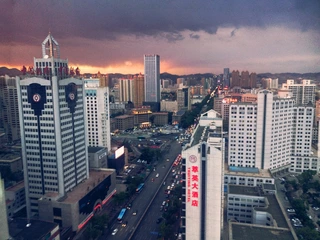 雨后晚霞