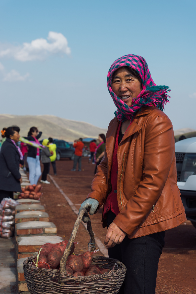 淳朴的土豆大姐