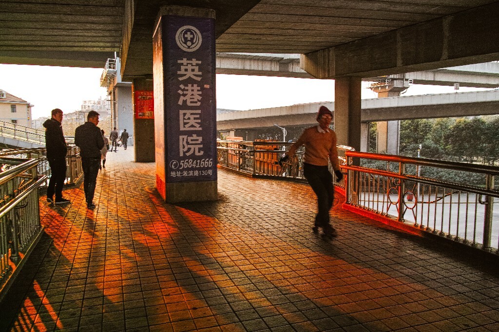 矫健的夕阳
