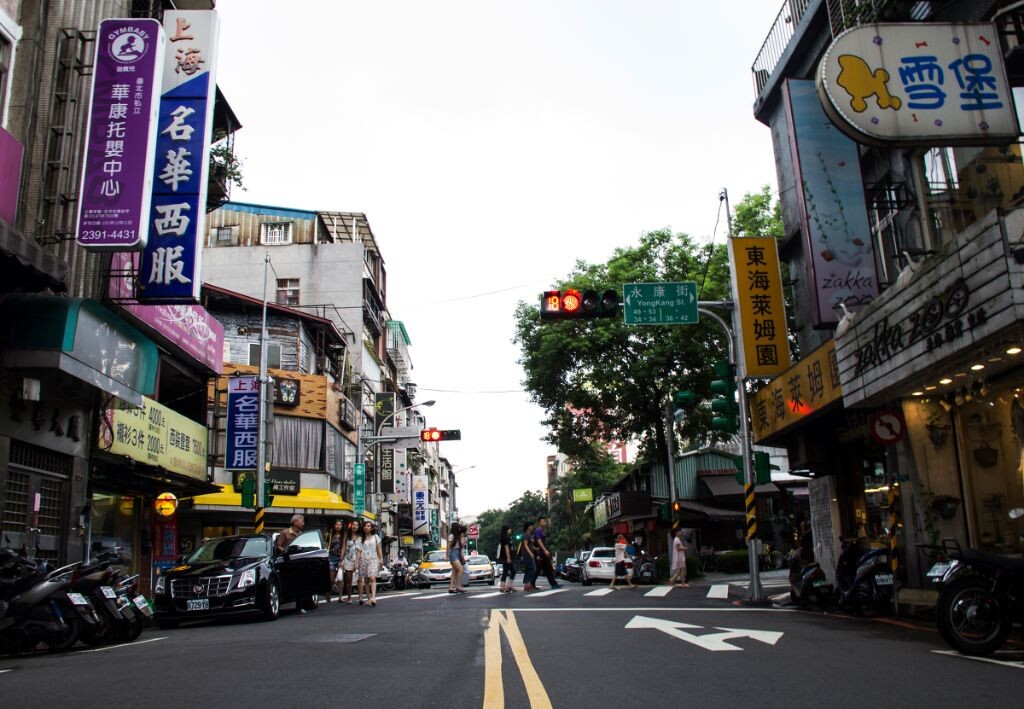 台湾的街道有他独特的味道