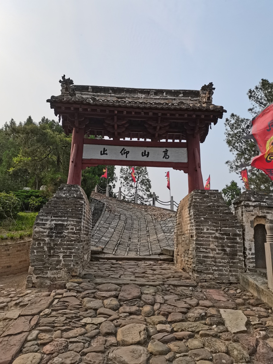 高山仰止20209韩城司马迁祠华为手机拍摄