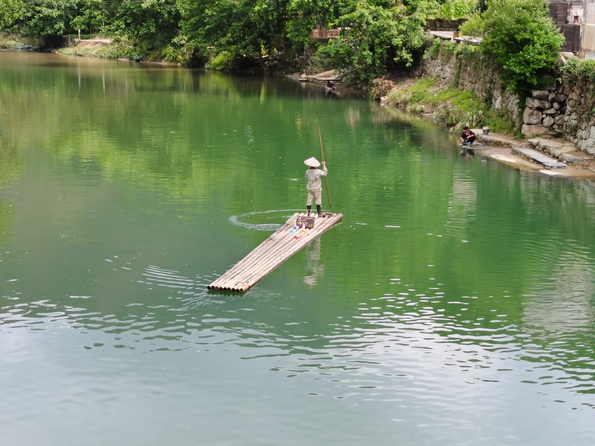 小小竹排20206江西景德镇瑶里古镇华为手机拍摄