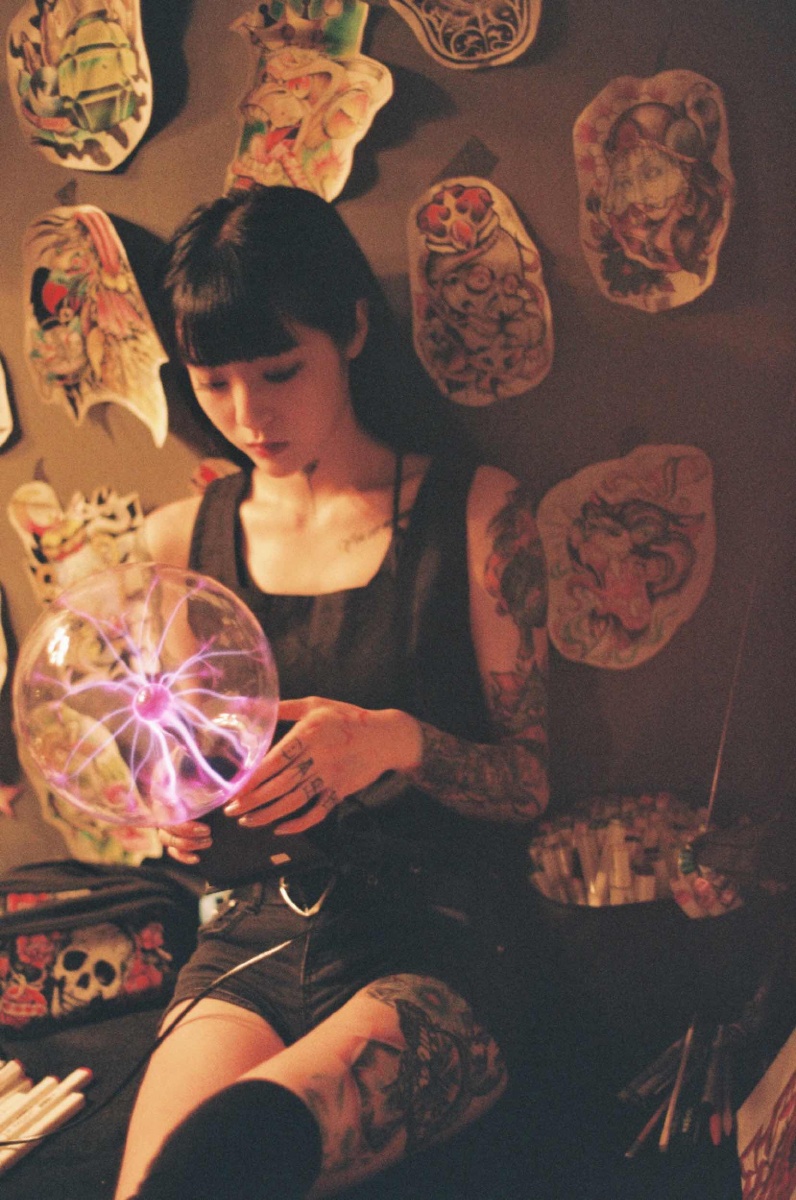 最酷纹身师33的日常工作