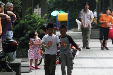 小区小广场