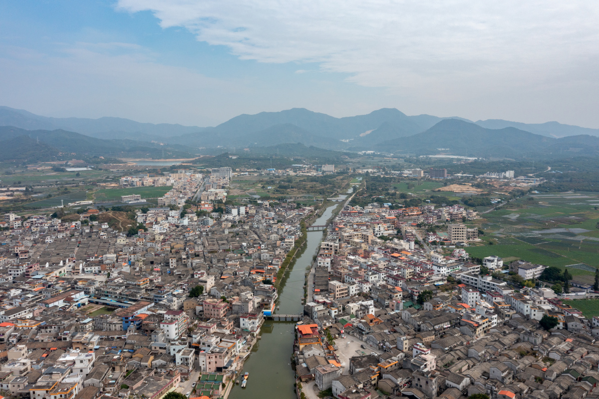 惠东稔山范和村落