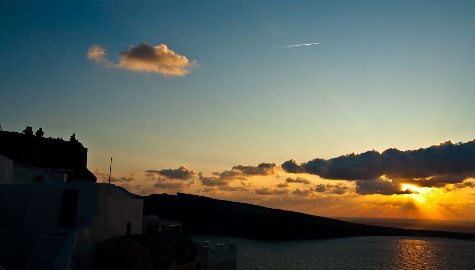 Sunset, Fira, Santorini<br />
