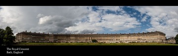 Royal Crescent, Bath, UK