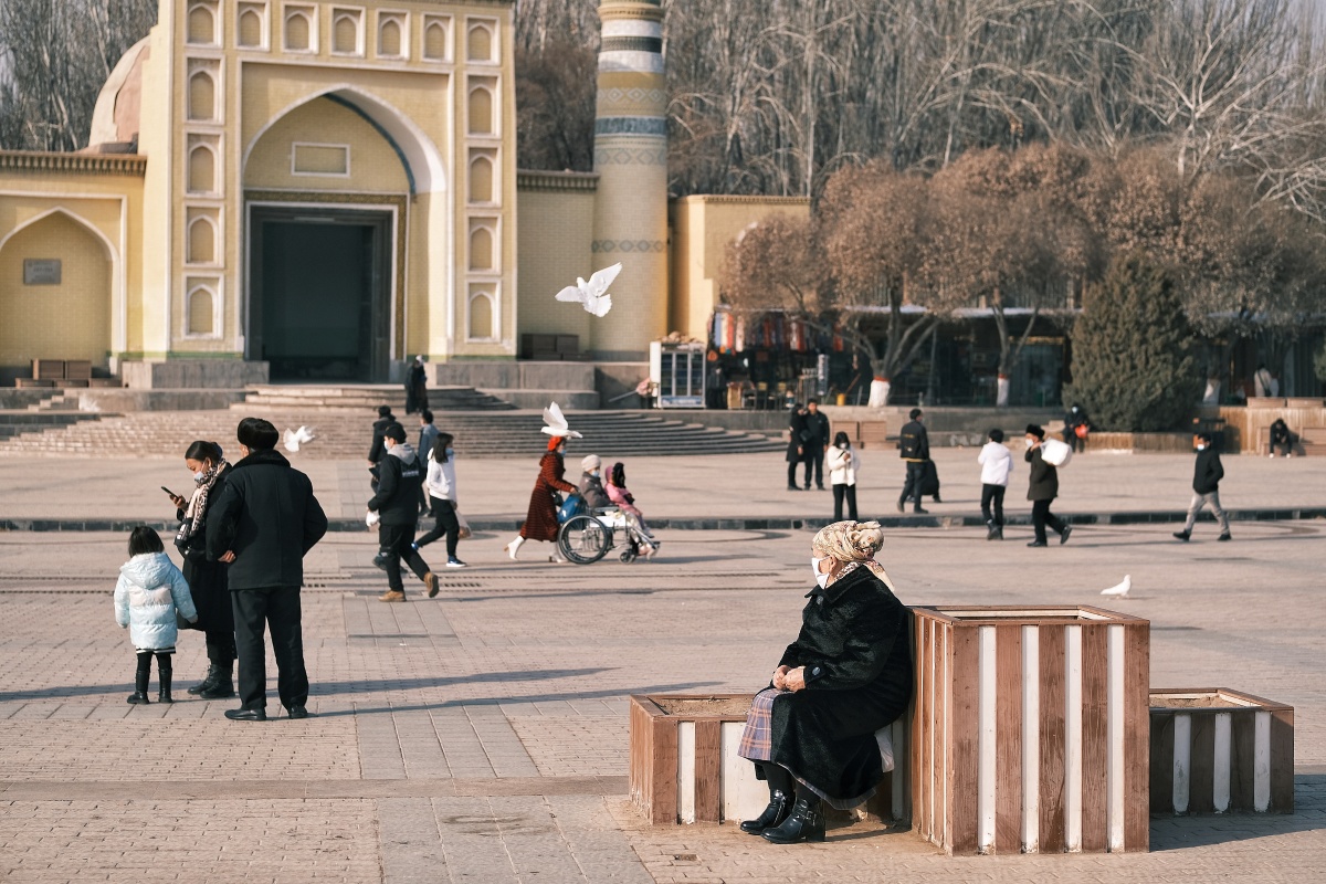 喀什的街头
