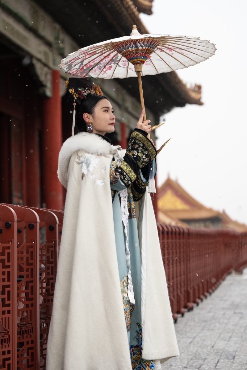 故宫雪景人像北京人像约拍